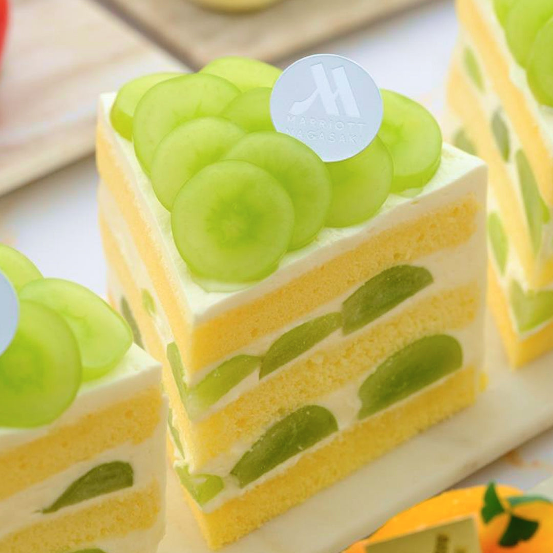 シャインマスカットのショートケーキ