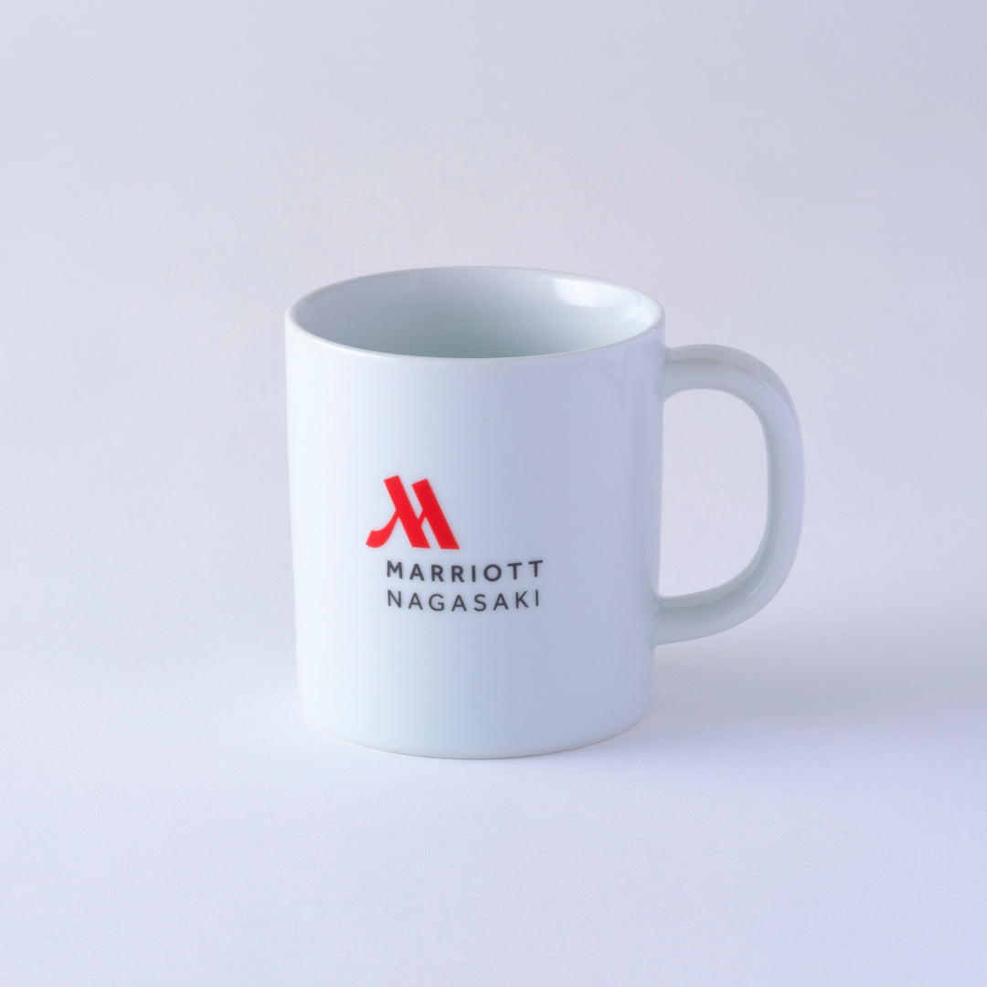 ロゴ入りオリジナルマグ 白